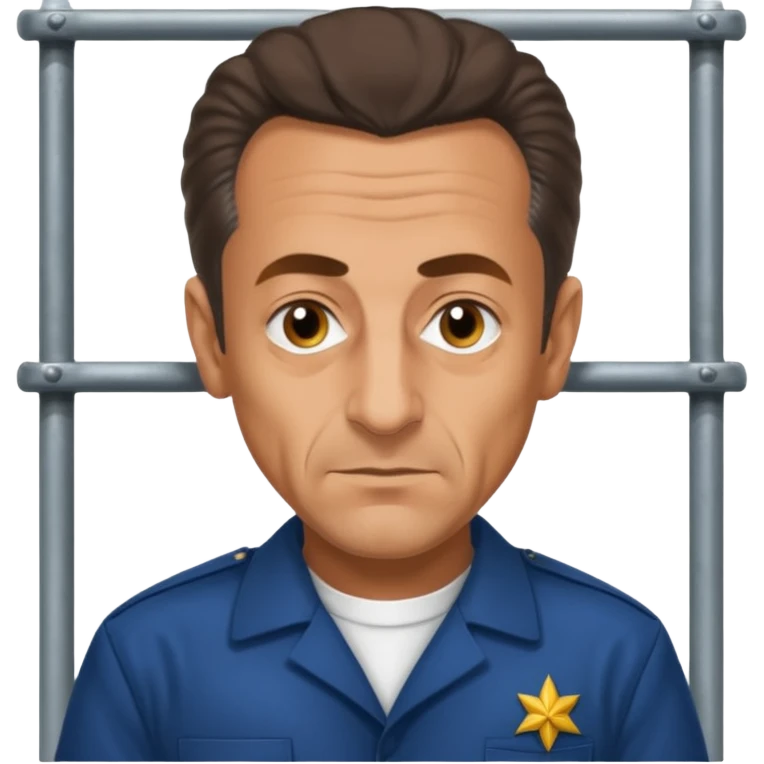 Nicolas sarkozy en prison  emoji