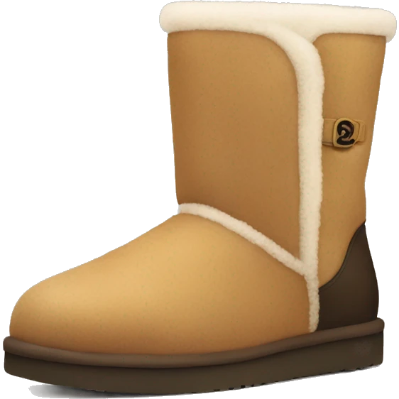 ugg short boot emoji