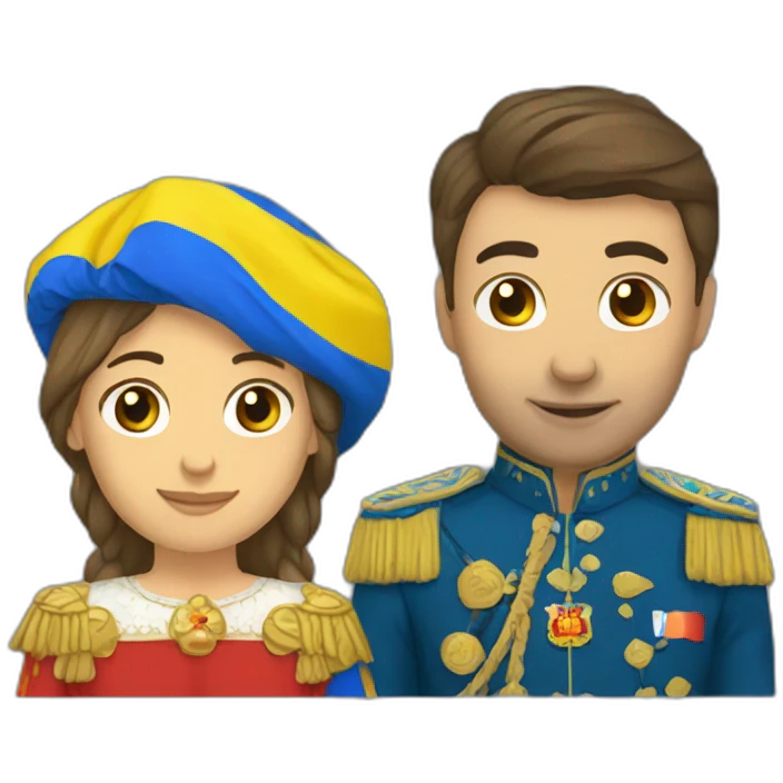 romania and russisa emoji