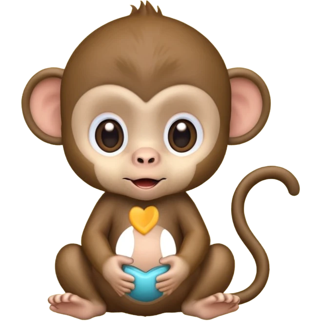 baby monkey emoji