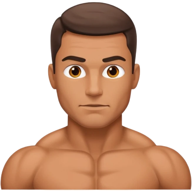 Narcissistic male emoji