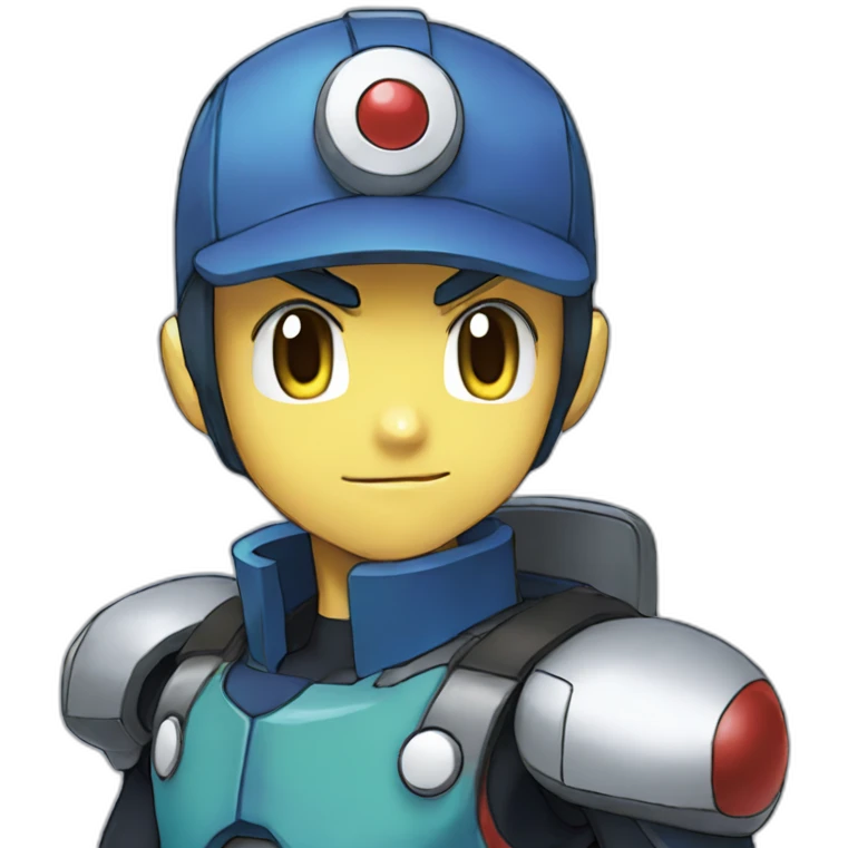 pokemon x megaman battle network emoji