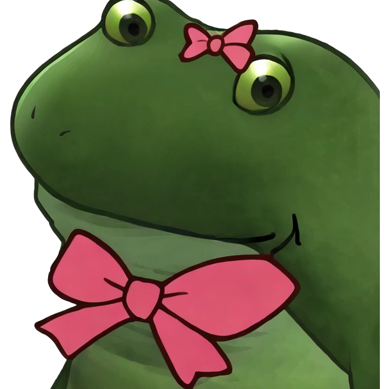 pink bow emoji