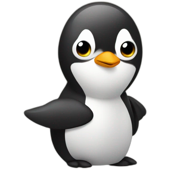 pinguim fumando emoji