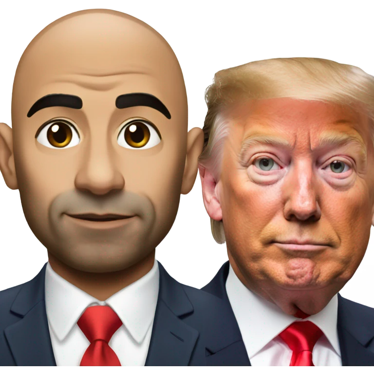 Joe Rogan and Trump  emoji
