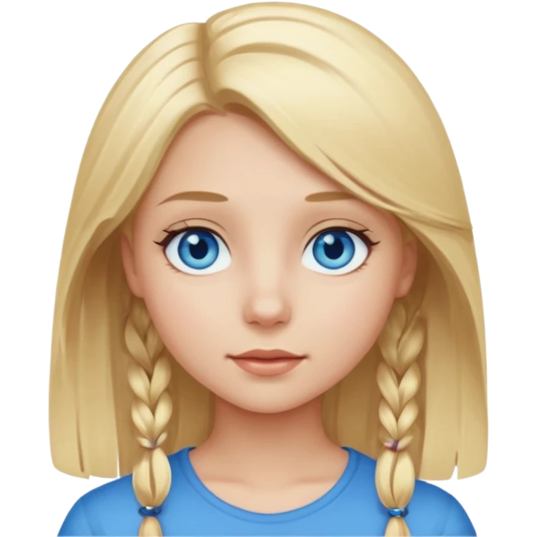 Girl blond emoji