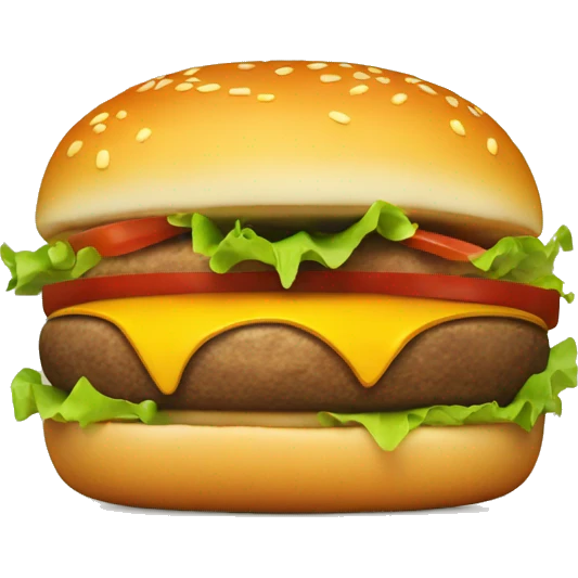 Cheeseburger emoji