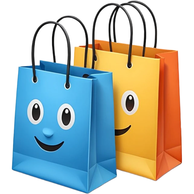 Shopping bags  emoji