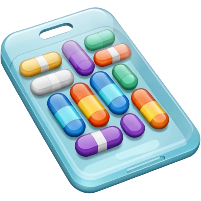 blister pack medicines emoji