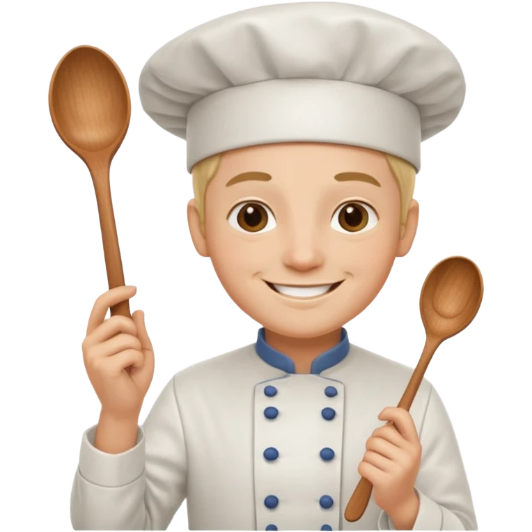 Chef with Spoons emoji