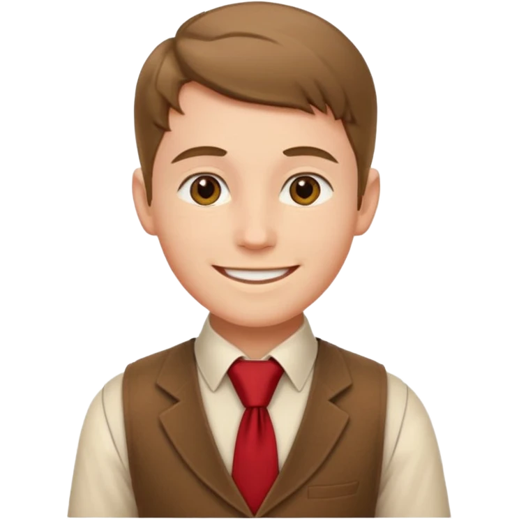Пионер в красном галстуке  emoji