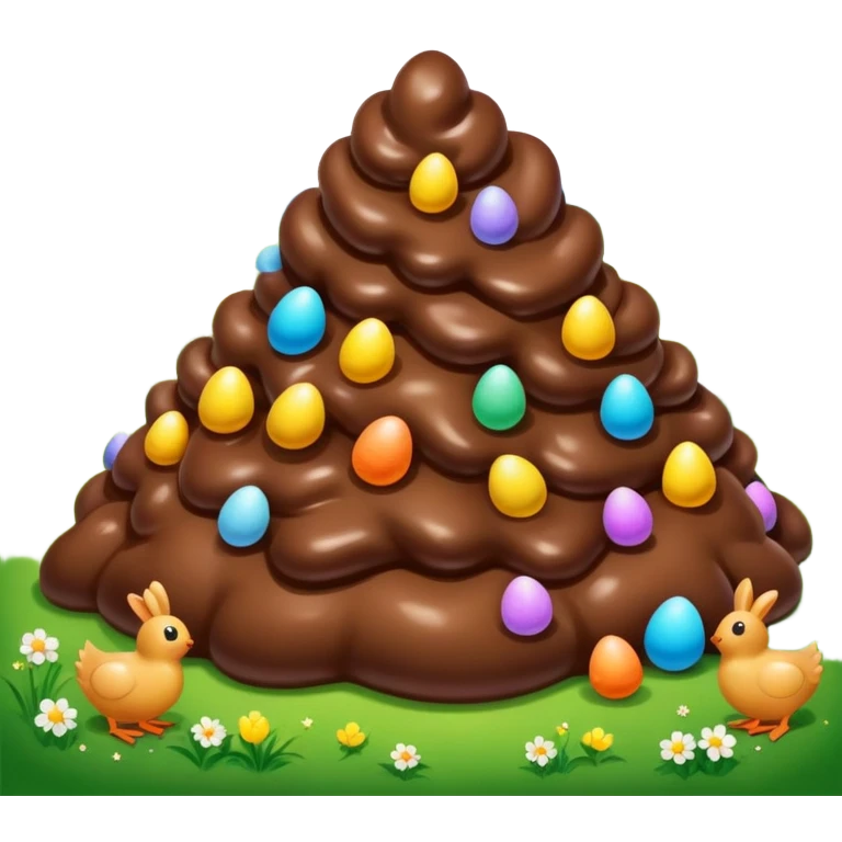 magical poop easter shire landscape  emoji