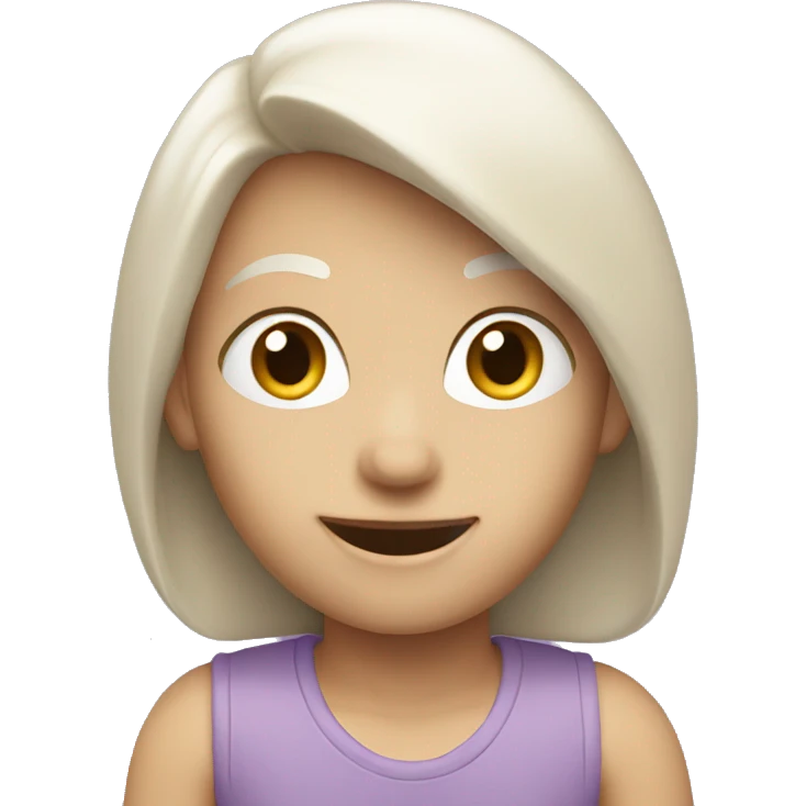 light purple cir emoji