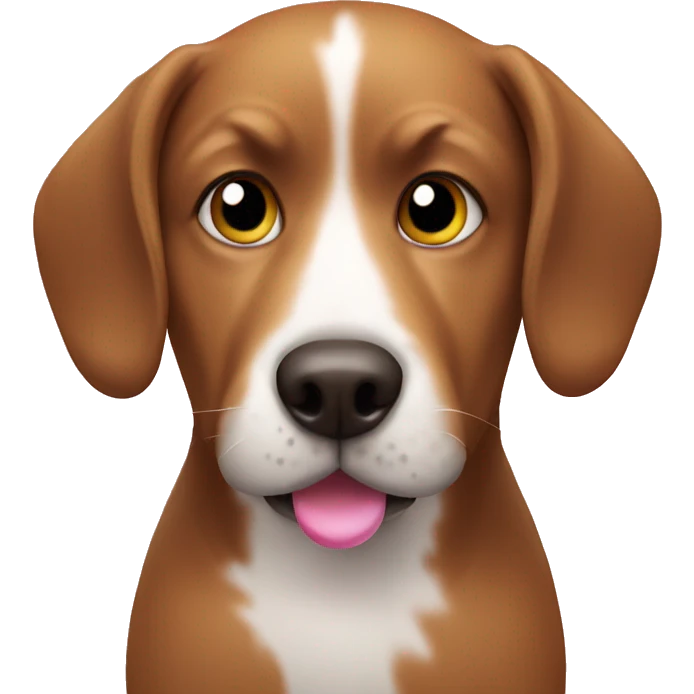 Dog with donut emoji