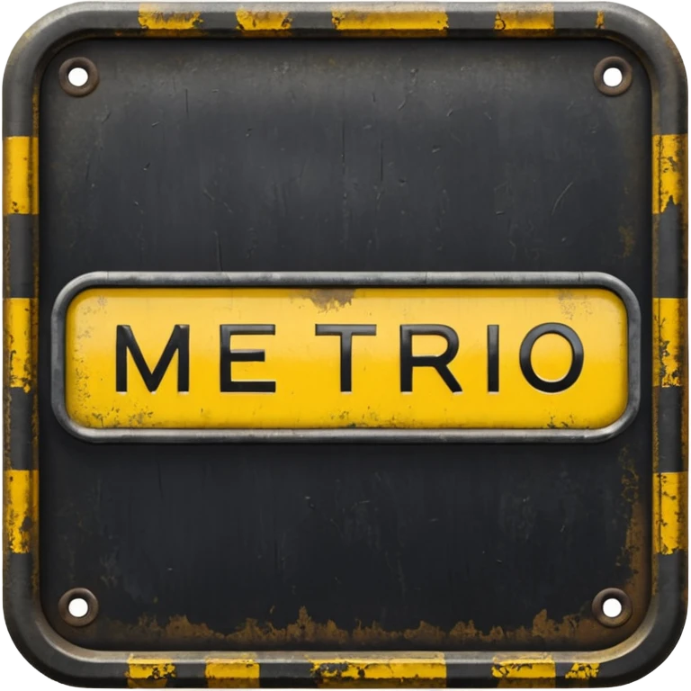 scritta METRO PARIGI  emoji