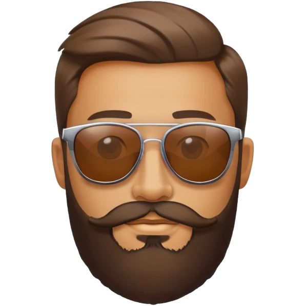 Biber mit Sonnenbrille  emoji