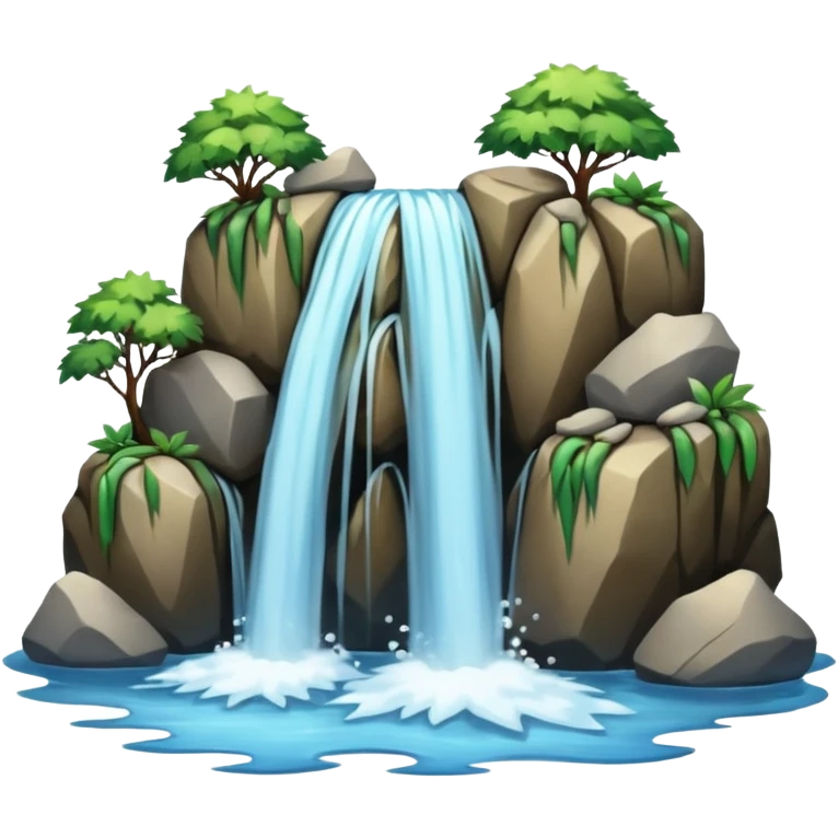 Waterfall emoji