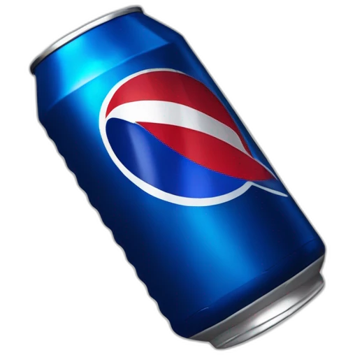 1 singular Black Pepsi max can emoji