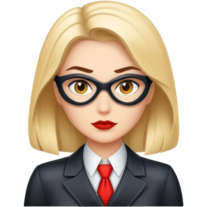 Secretary super hero emoji
