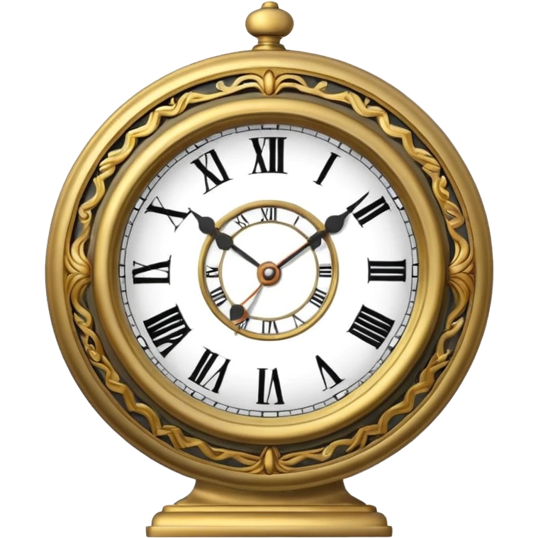 Old clock emoji