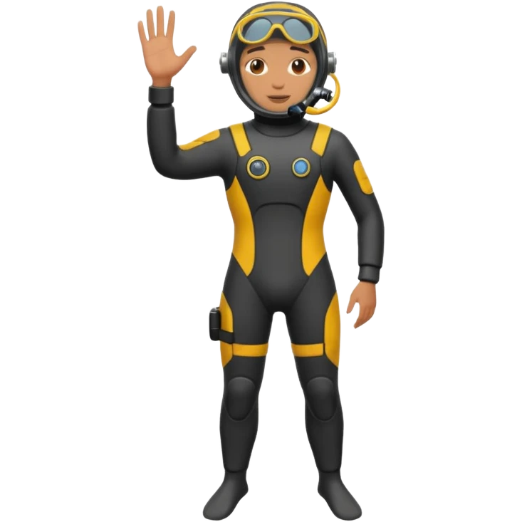 diver full body
 emoji