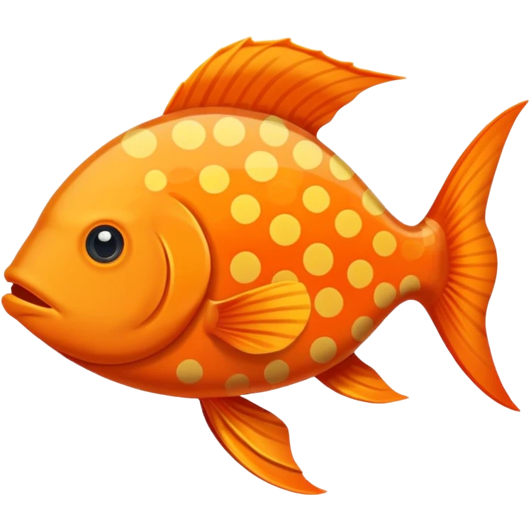 oragngeSpotted Fish emoji