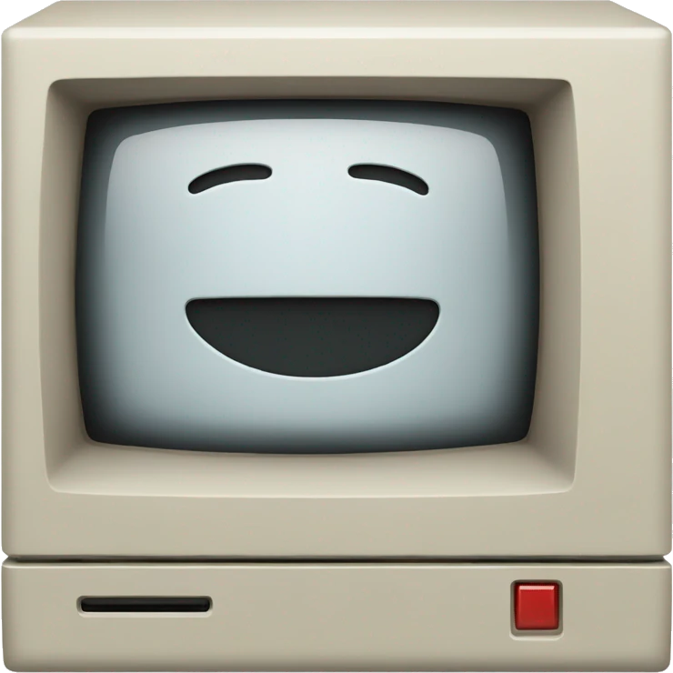 vintage macintosh emoji