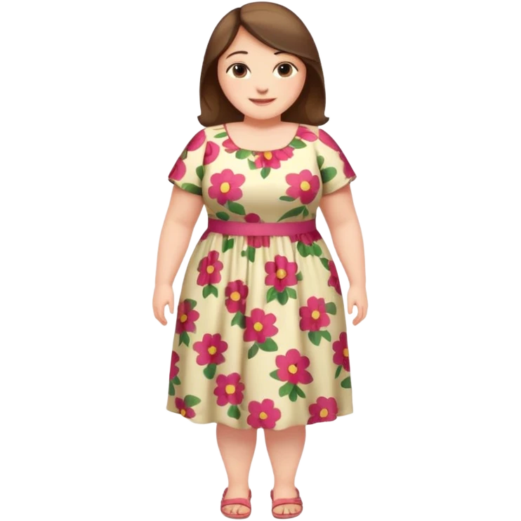 Fatty girl full body emoji