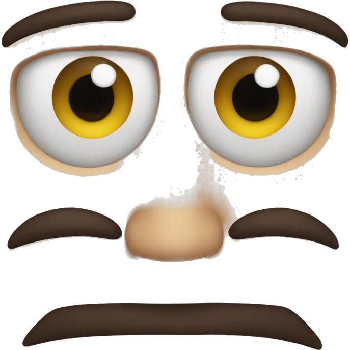 Eyes on Big loop emoji