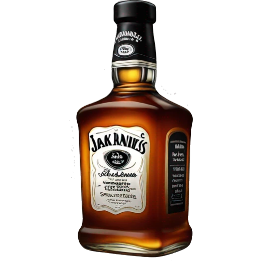 Jack Daniels Beer Bottle emoji