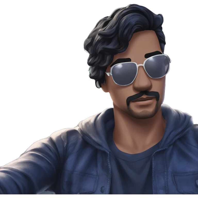 cool dude in shades emoji