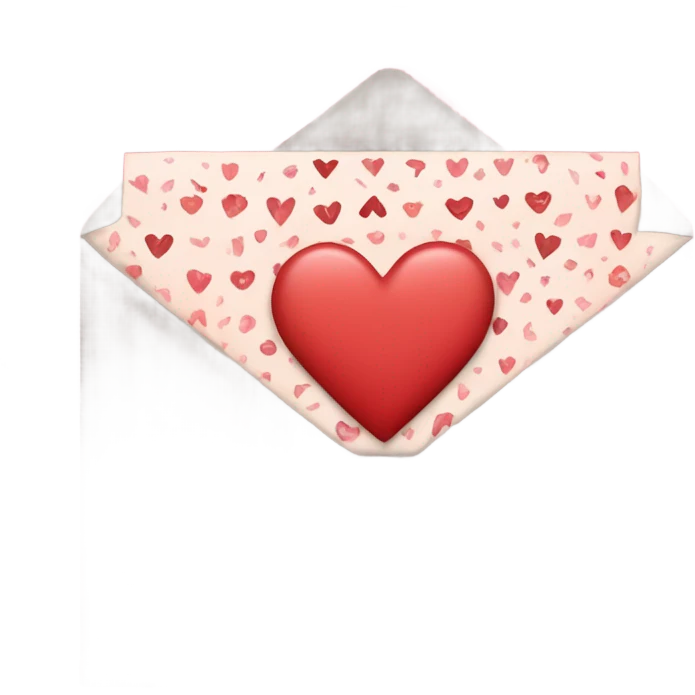valentines day envelope  emoji
