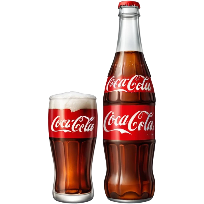 Bottle of CocaCola emoji
