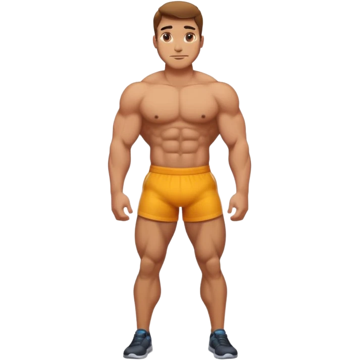 Buff guy glutes emoji