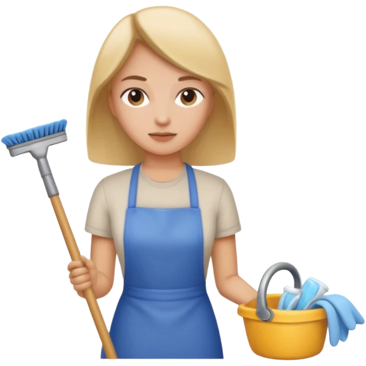 Mum organization home cleaning emoji