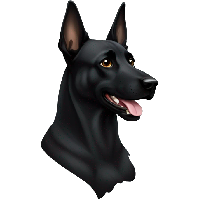 Black malinois emoji