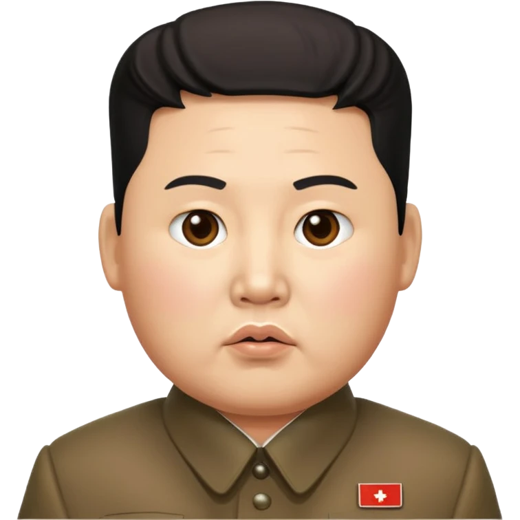 kim jong un  emoji
