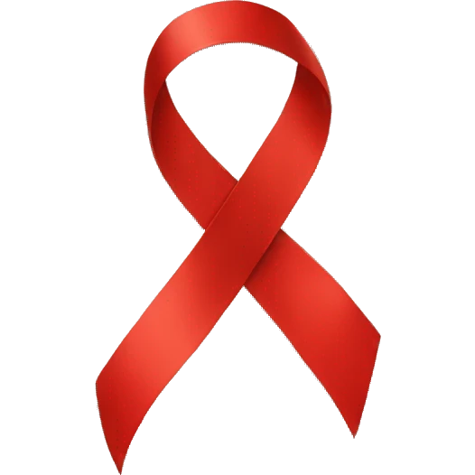 Red ribbon emoji