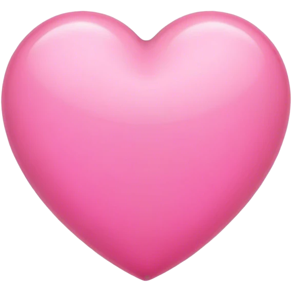 Hart pink emoji