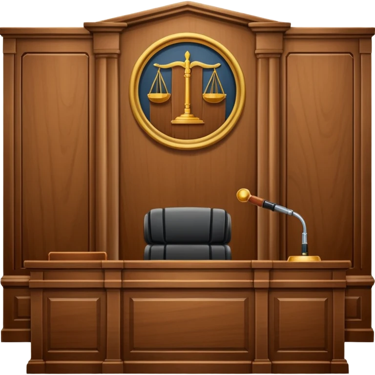 court room items emoji