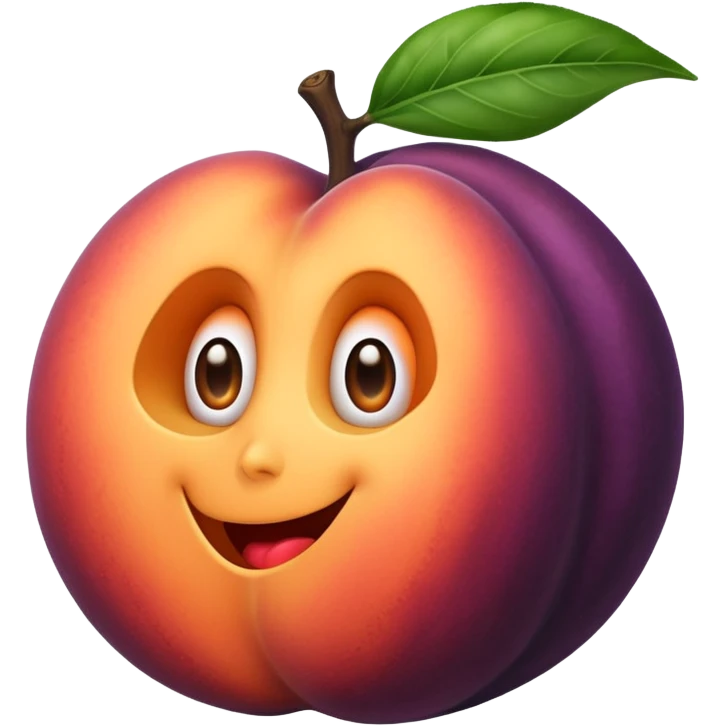 Tak a peach and stick an aubergine half way up into the crack of the peach emoji