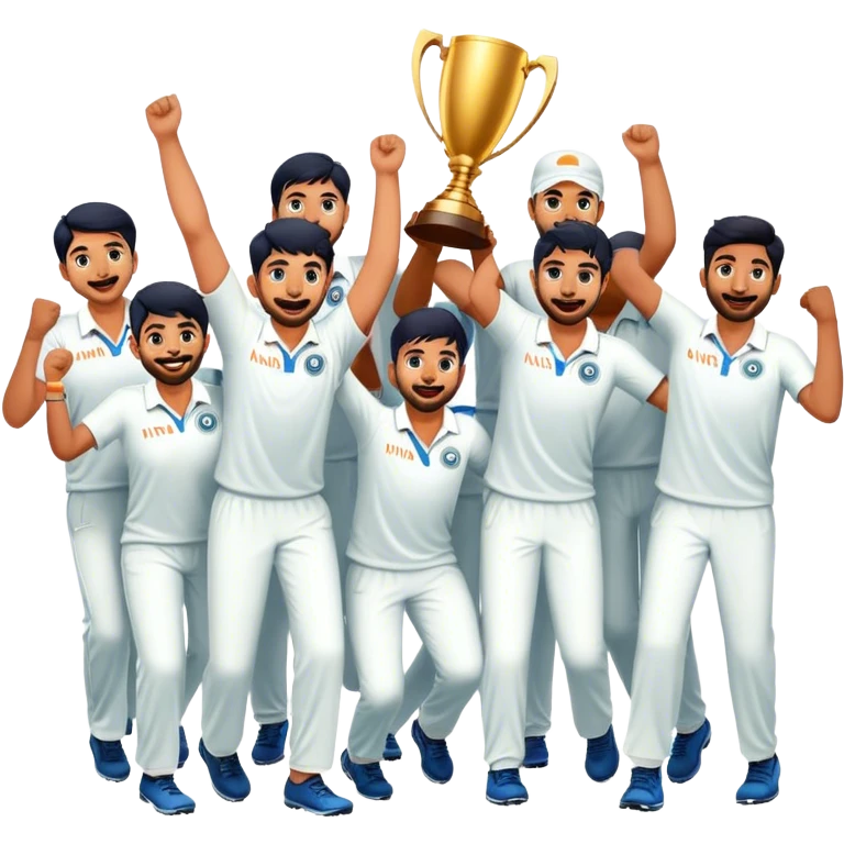 India win champion trophy  emoji