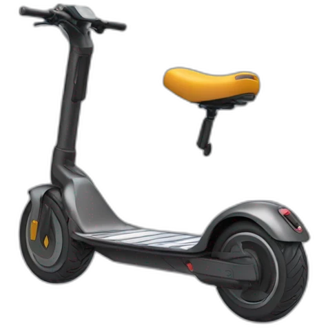 Segway Scooter with color code 311c emoji
