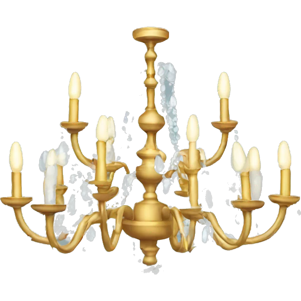 chandelier emoji
