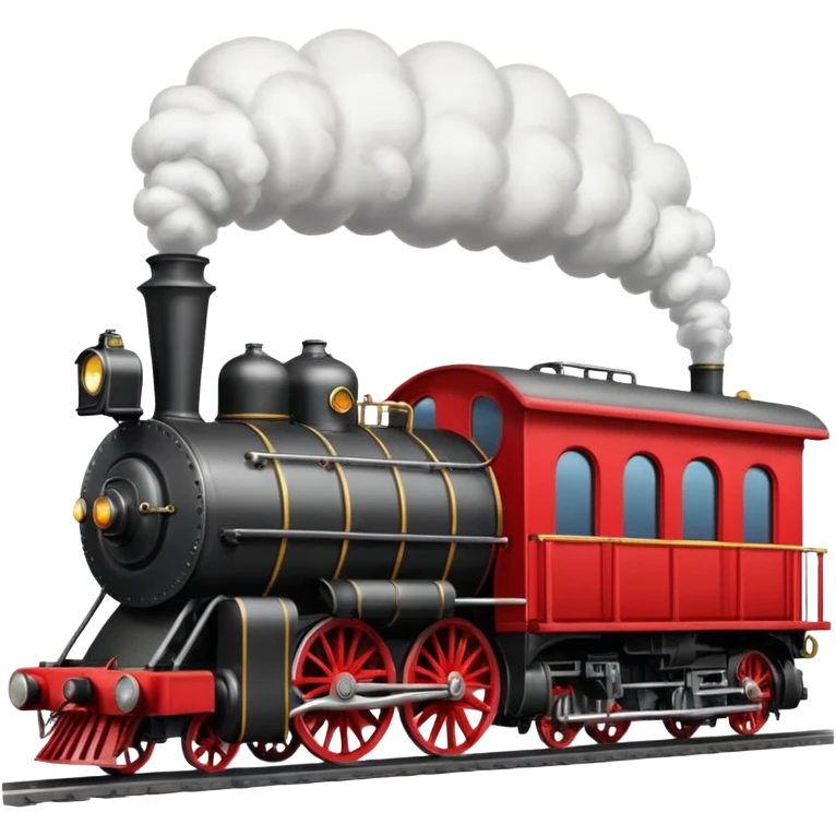 Give me a 0-5-0 locomotive and put an ostrich body and head on the steam engine of the train and put a toilet on top second train car  emoji