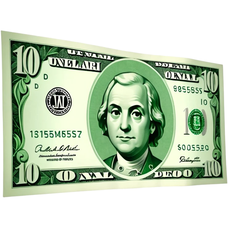 100 dollar bill emoji