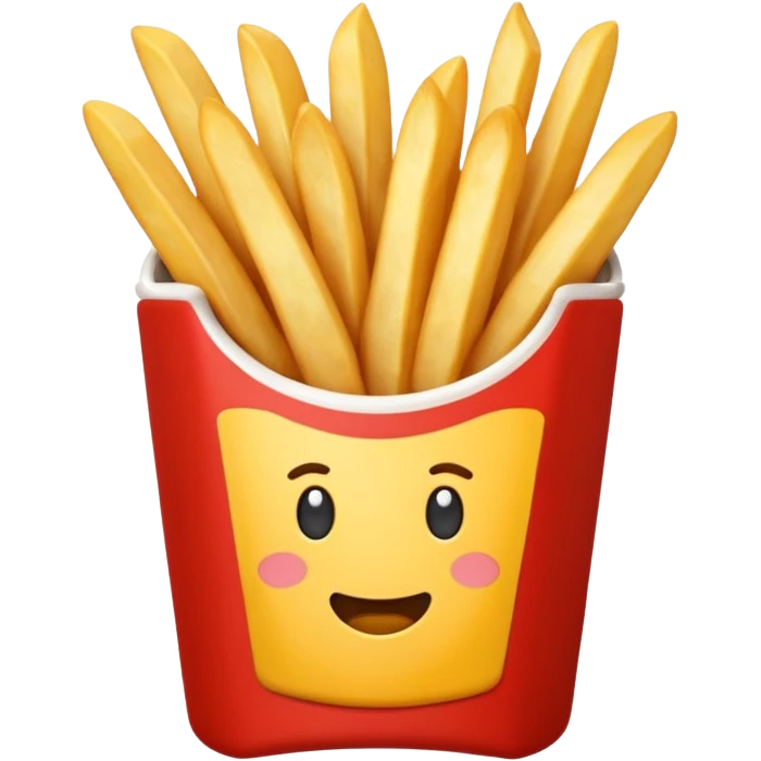 french fries emoji