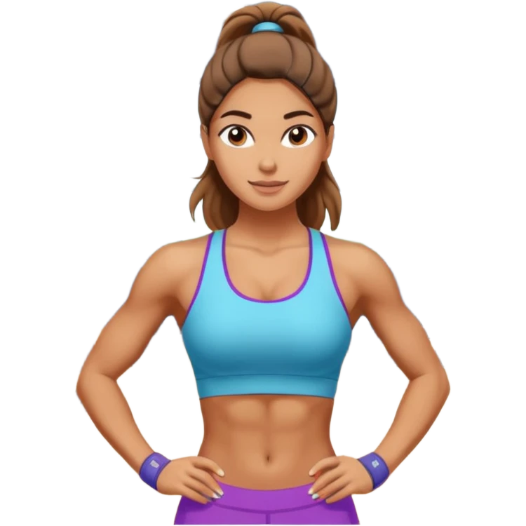 girl gym emoji
