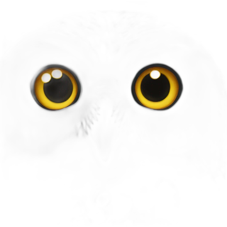 Snowy owl emoji