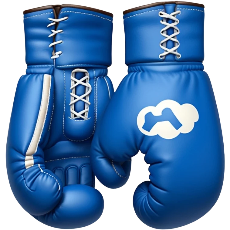 blue boxing gloves emoji